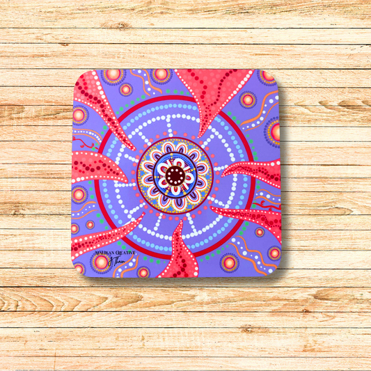 Aboriginal Art- Knowledge Coaster